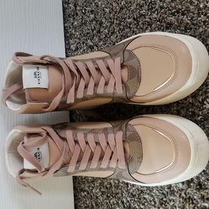 Coach high top sneakers